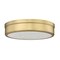 Z-Lite Anders Flush Mount, 1-Light, 15 In.W x 3.5 In.H, Rubbed Brass/marbling 1944F15-RB-LED - alternate 5
